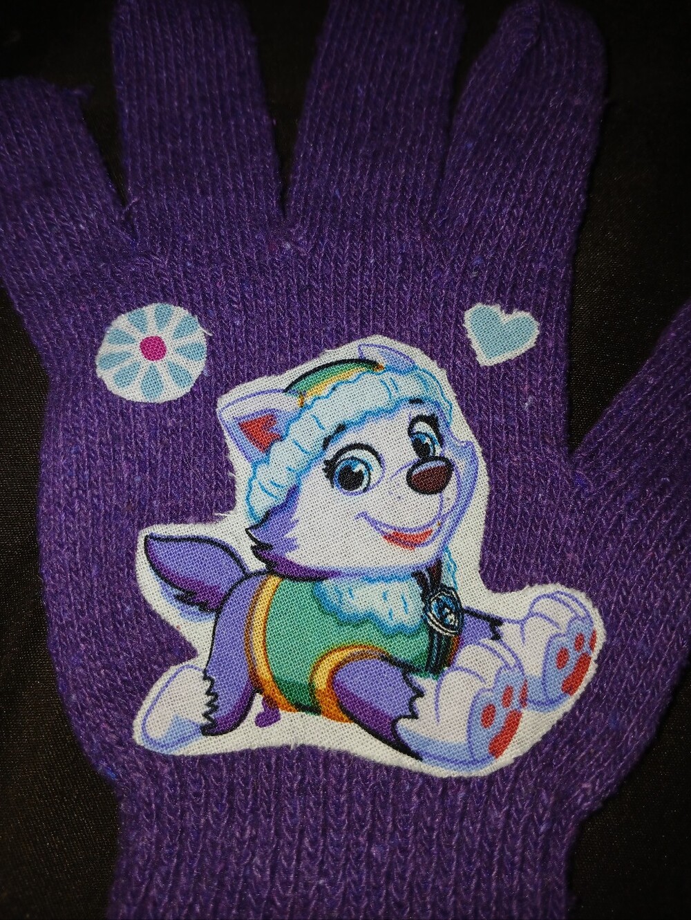 NWT Kids Purple Paw Patrol Everest Winter Gloves. - Picture 3 of 4
